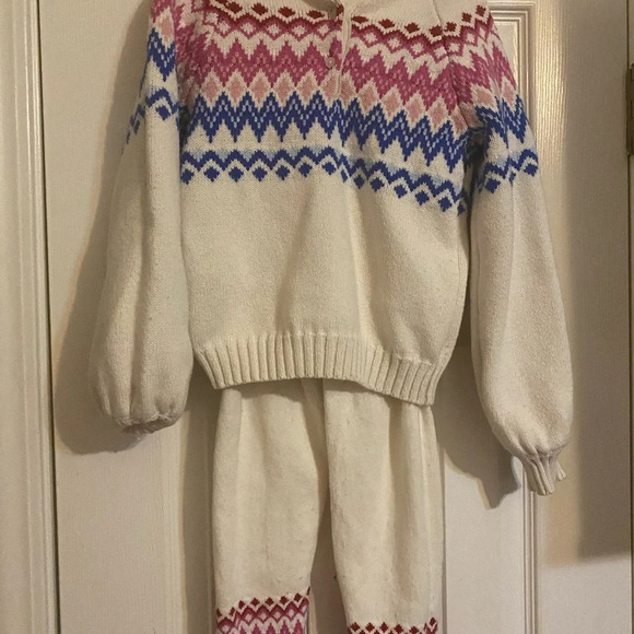 Janie and Jack Fair Isle Turtleneck Sweater Outfit - Picture 3 of 9